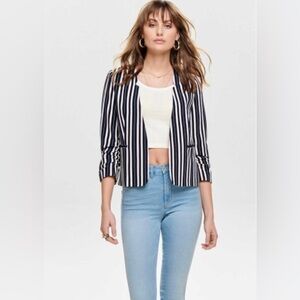 ONLY Stripes blazer - 38 - NWT